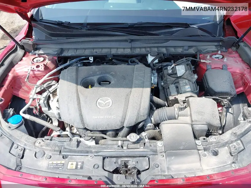 2024 Mazda Cx-50 2.5 S Select VIN: 7MMVABAM4RN232178 Lot: 45490359