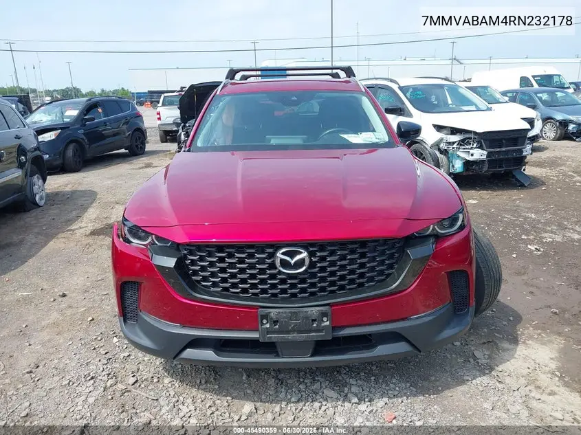 2024 Mazda Cx-50 2.5 S Select VIN: 7MMVABAM4RN232178 Lot: 45490359