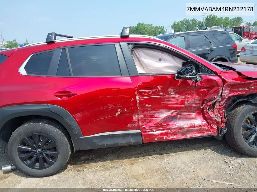2024 Mazda Cx-50 2.5 S Select VIN: 7MMVABAM4RN232178 Lot: 45490359