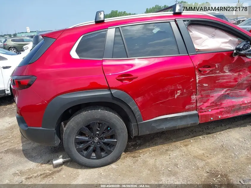 2024 Mazda Cx-50 2.5 S Select VIN: 7MMVABAM4RN232178 Lot: 45490359