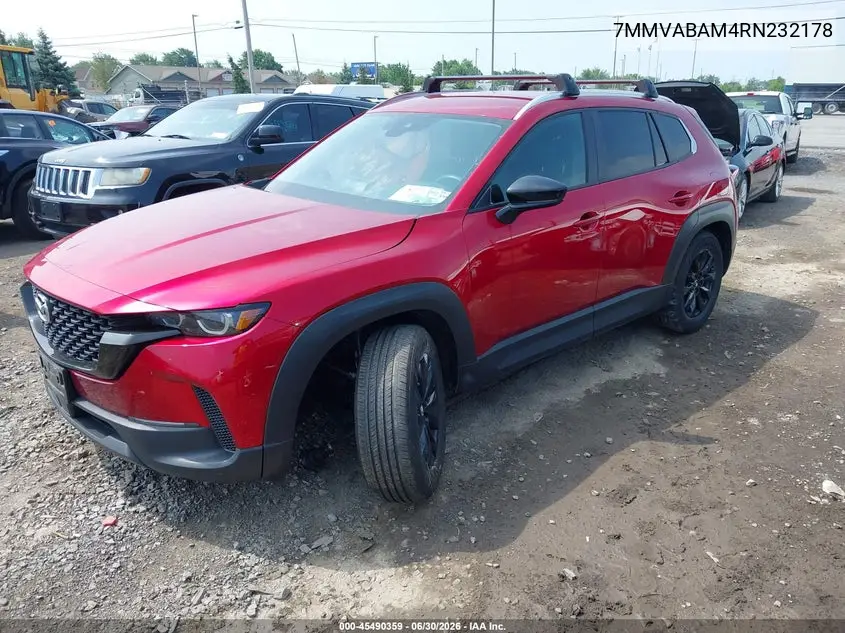 2024 Mazda Cx-50 2.5 S Select VIN: 7MMVABAM4RN232178 Lot: 45490359