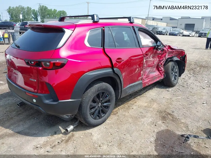 2024 Mazda Cx-50 2.5 S Select VIN: 7MMVABAM4RN232178 Lot: 45490359