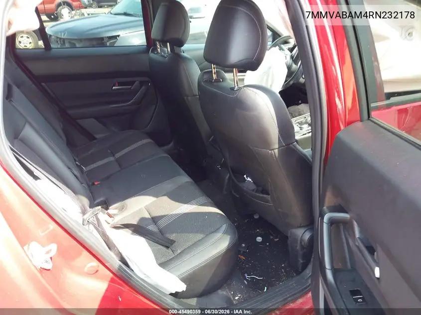 2024 Mazda Cx-50 2.5 S Select VIN: 7MMVABAM4RN232178 Lot: 45490359