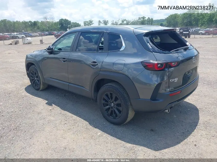 2024 Mazda Cx-50 2.5 S Select VIN: 7MMVABAM2RN238271 Lot: 45498716