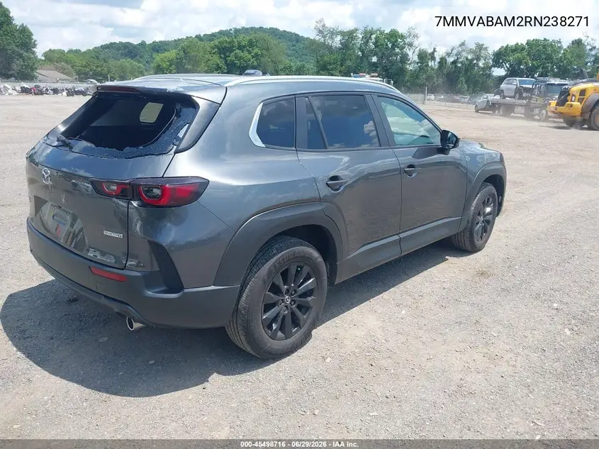 2024 Mazda Cx-50 2.5 S Select VIN: 7MMVABAM2RN238271 Lot: 45498716