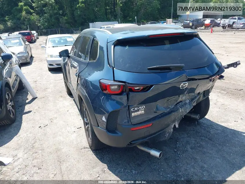 2024 Mazda Cx-50 2.5 S Select VIN: 7MMVABAM9RN219300 Lot: 45506945