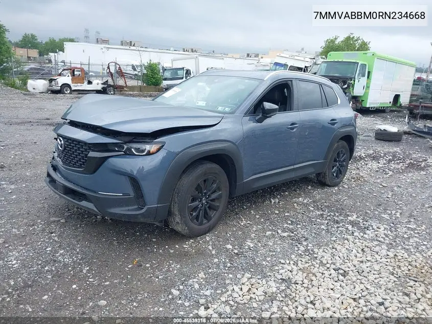2024 Mazda Cx-50 2.5 S Preferred VIN: 7MMVABBM0RN234668 Lot: 45539316