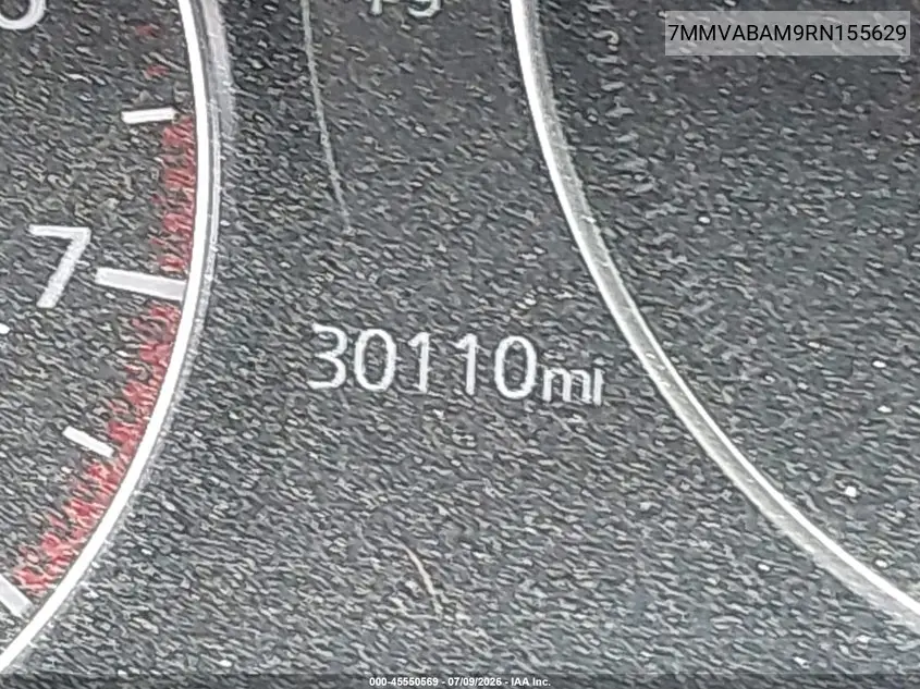 2024 Mazda Cx-50 2.5 S Select VIN: 7MMVABAM9RN155629 Lot: 45550569