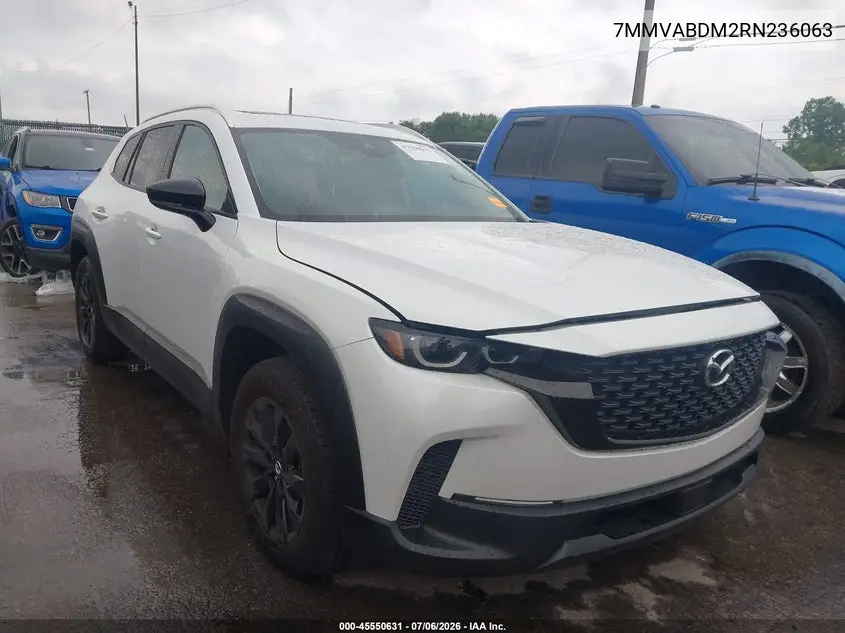 2024 Mazda Cx-50 2.5 S Premium VIN: 7MMVABDM2RN236063 Lot: 45550631