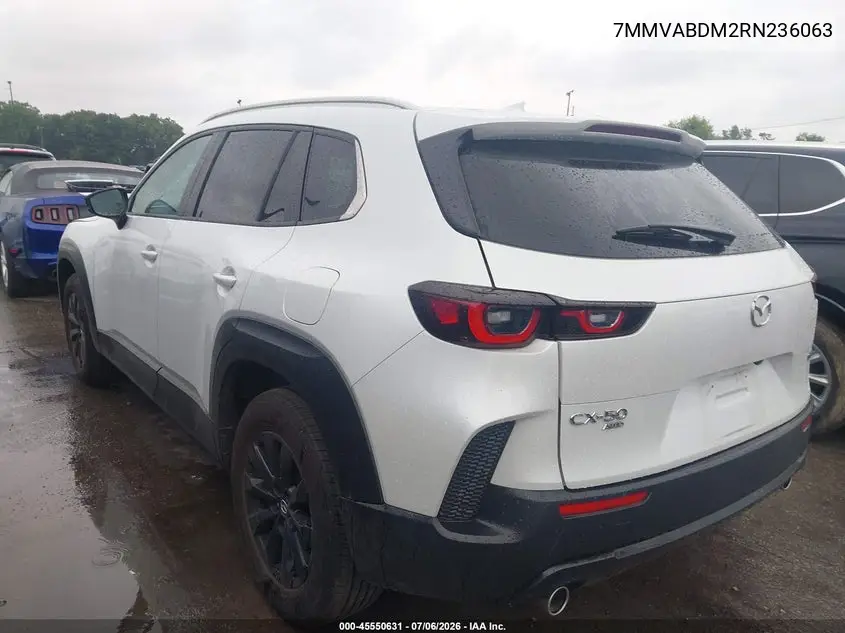 2024 Mazda Cx-50 2.5 S Premium VIN: 7MMVABDM2RN236063 Lot: 45550631