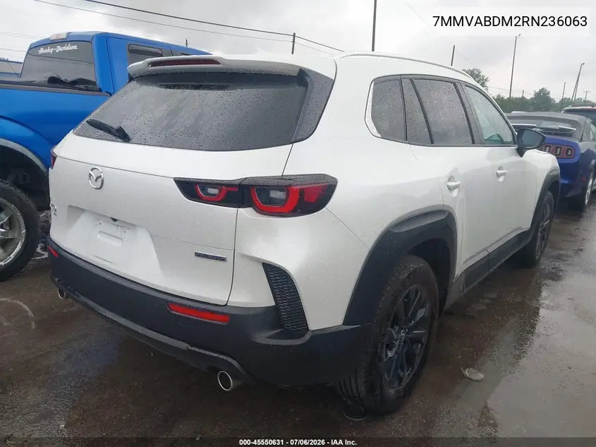2024 Mazda Cx-50 2.5 S Premium VIN: 7MMVABDM2RN236063 Lot: 45550631