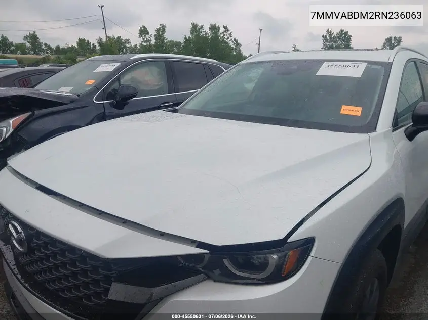 2024 Mazda Cx-50 2.5 S Premium VIN: 7MMVABDM2RN236063 Lot: 45550631