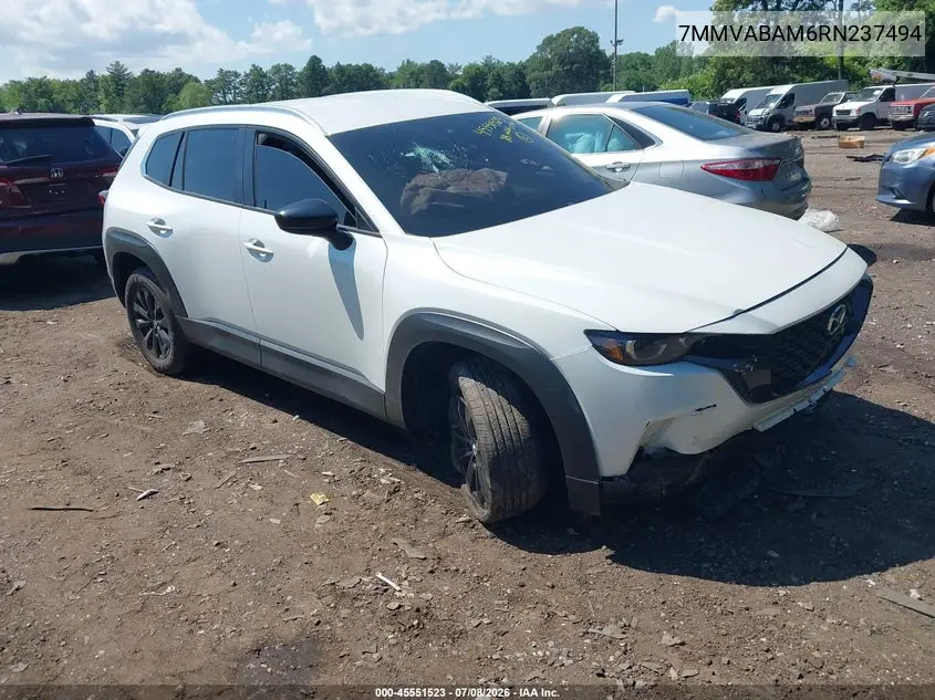 2024 Mazda Cx-50 2.5 S Select VIN: 7MMVABAM6RN237494 Lot: 45551523