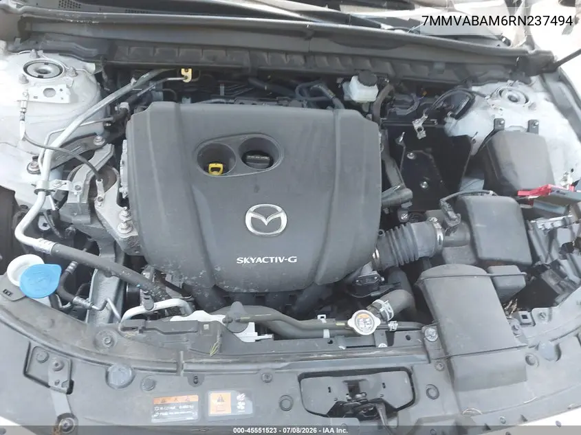 2024 Mazda Cx-50 2.5 S Select VIN: 7MMVABAM6RN237494 Lot: 45551523
