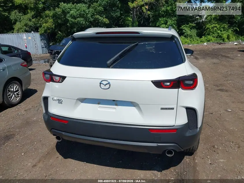 2024 Mazda Cx-50 2.5 S Select VIN: 7MMVABAM6RN237494 Lot: 45551523