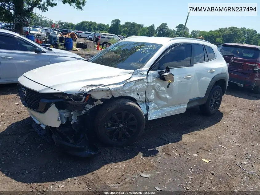 2024 Mazda Cx-50 2.5 S Select VIN: 7MMVABAM6RN237494 Lot: 45551523