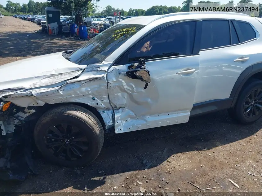 2024 Mazda Cx-50 2.5 S Select VIN: 7MMVABAM6RN237494 Lot: 45551523