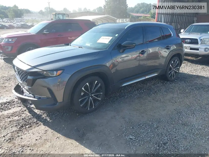2024 Mazda Cx-50 2.5 Turbo Premium Plus VIN: 7MMVABEY6RN230381 Lot: 45651690