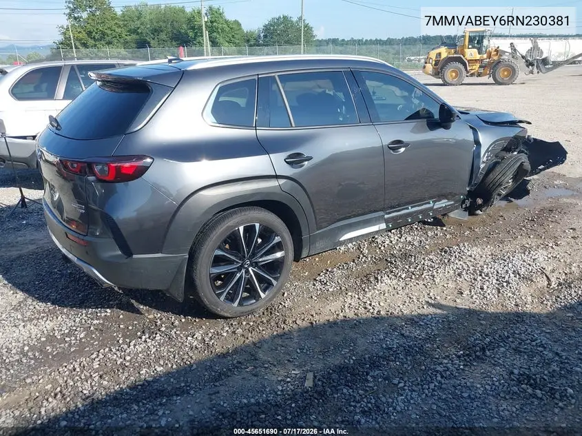 2024 Mazda Cx-50 2.5 Turbo Premium Plus VIN: 7MMVABEY6RN230381 Lot: 45651690