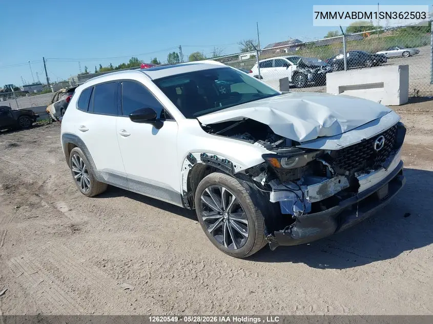 2025 Mazda Cx-50 Gt VIN: 7MMVABDM1SN362503 Lot: 12620549