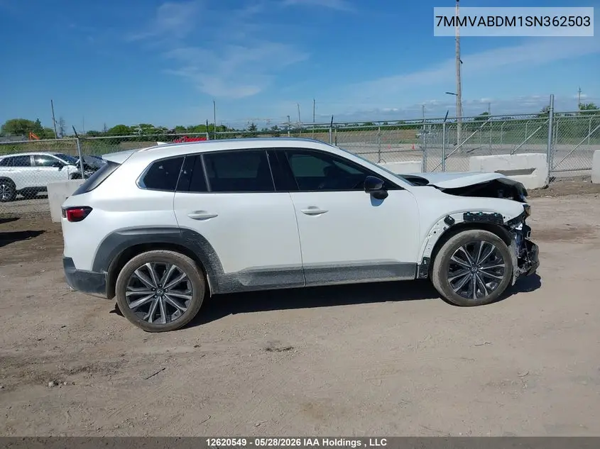 2025 Mazda Cx-50 Gt VIN: 7MMVABDM1SN362503 Lot: 12620549
