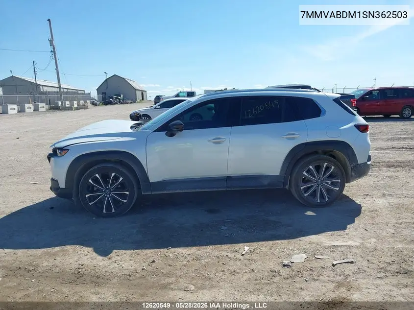 2025 Mazda Cx-50 Gt VIN: 7MMVABDM1SN362503 Lot: 12620549