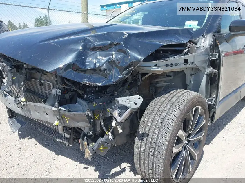 2025 Mazda Cx-50 Gt/Meridian VIN: 7MMVABDY3SN321034 Lot: 12632302