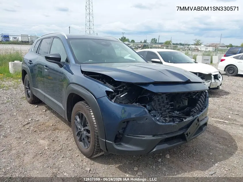 2025 Mazda Cx-50 Gt VIN: 7MMVABDM1SN330571 Lot: 12637059