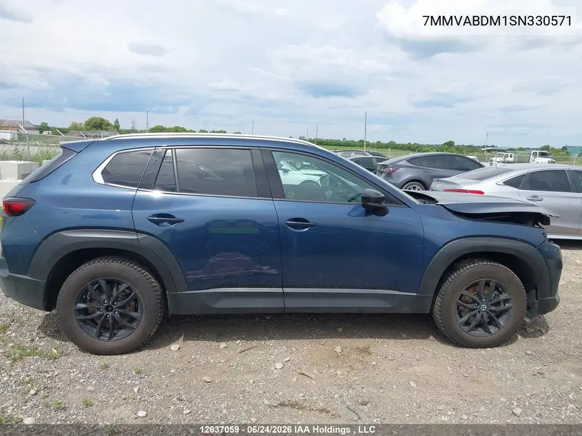 2025 Mazda Cx-50 Gt VIN: 7MMVABDM1SN330571 Lot: 12637059