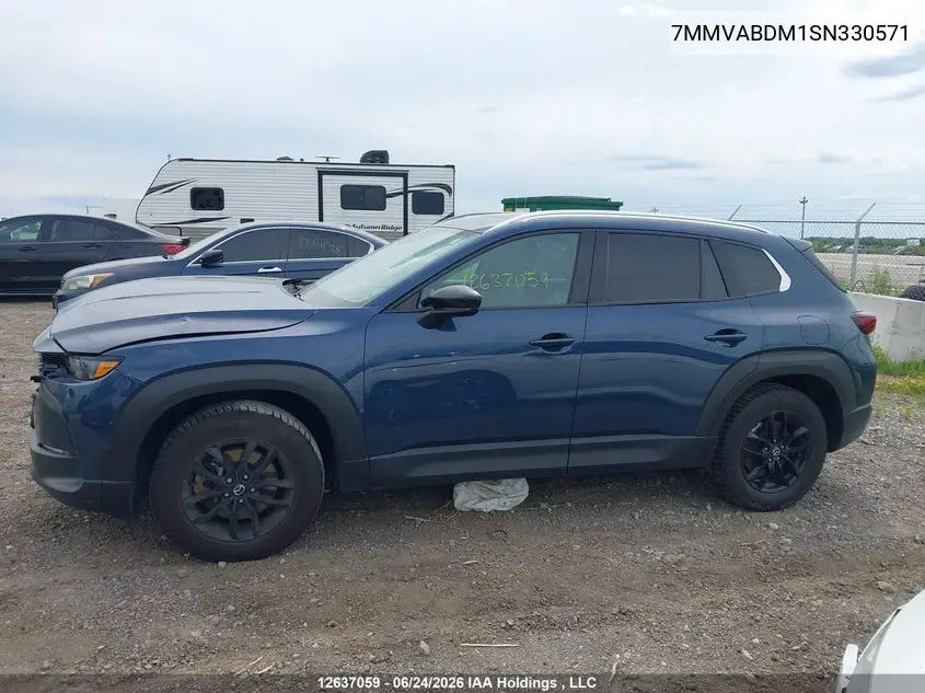 2025 Mazda Cx-50 Gt VIN: 7MMVABDM1SN330571 Lot: 12637059