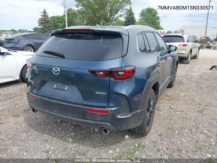 2025 Mazda Cx-50 Gt VIN: 7MMVABDM1SN330571 Lot: 12637059
