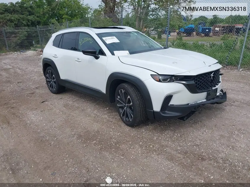 2025 Mazda Cx-50 2.5 S Premium Plus Package VIN: 7MMVABEMXSN336318 Lot: 45333095