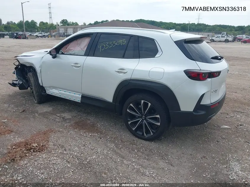 2025 Mazda Cx-50 2.5 S Premium Plus Package VIN: 7MMVABEMXSN336318 Lot: 45333095