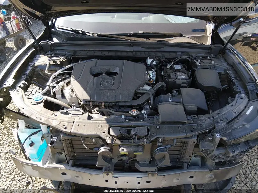 2025 Mazda Cx-50 2.5 S Premium Package VIN: 7MMVABDM4SN303848 Lot: 45343876