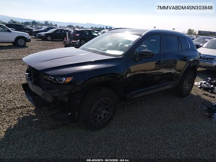 2025 Mazda Cx-50 2.5 S Premium Package VIN: 7MMVABDM4SN303848 Lot: 45343876