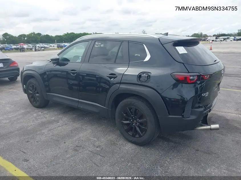 2025 Mazda Cx-50 2.5 S Premium Package VIN: 7MMVABDM9SN334755 Lot: 45348023