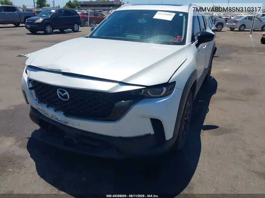 2025 Mazda Cx-50 2.5 S Premium Package VIN: 7MMVABDM8SN310317 Lot: 45356009