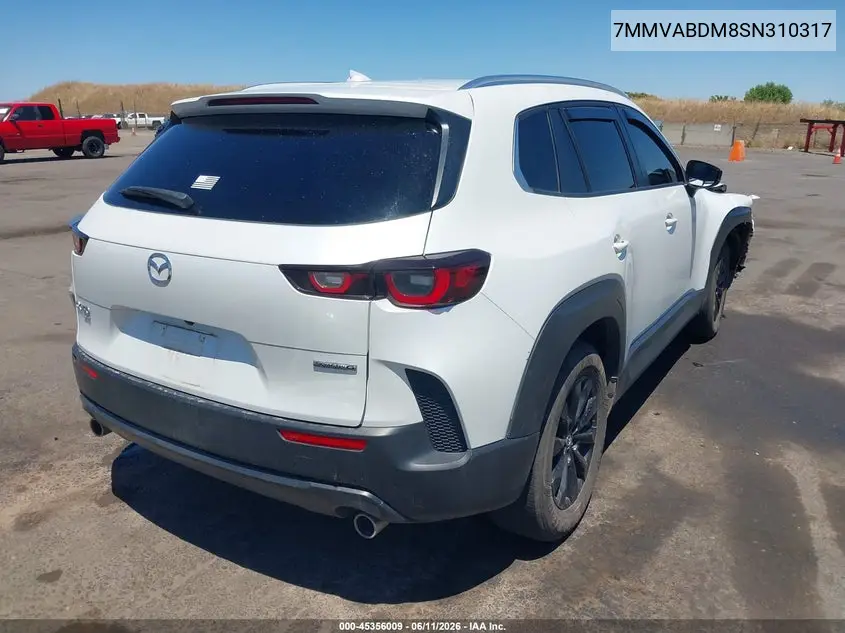 2025 Mazda Cx-50 2.5 S Premium Package VIN: 7MMVABDM8SN310317 Lot: 45356009