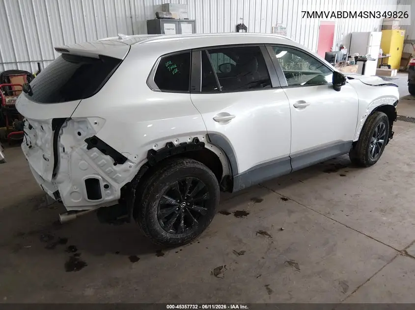 2025 Mazda Cx-50 2.5 S Premium Package VIN: 7MMVABDM4SN349826 Lot: 45357732