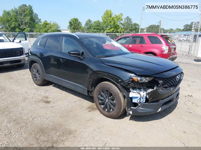2025 Mazda Cx-50 2.5 S Premium Package VIN: 7MMVABDM0SN386775 Lot: 45361383