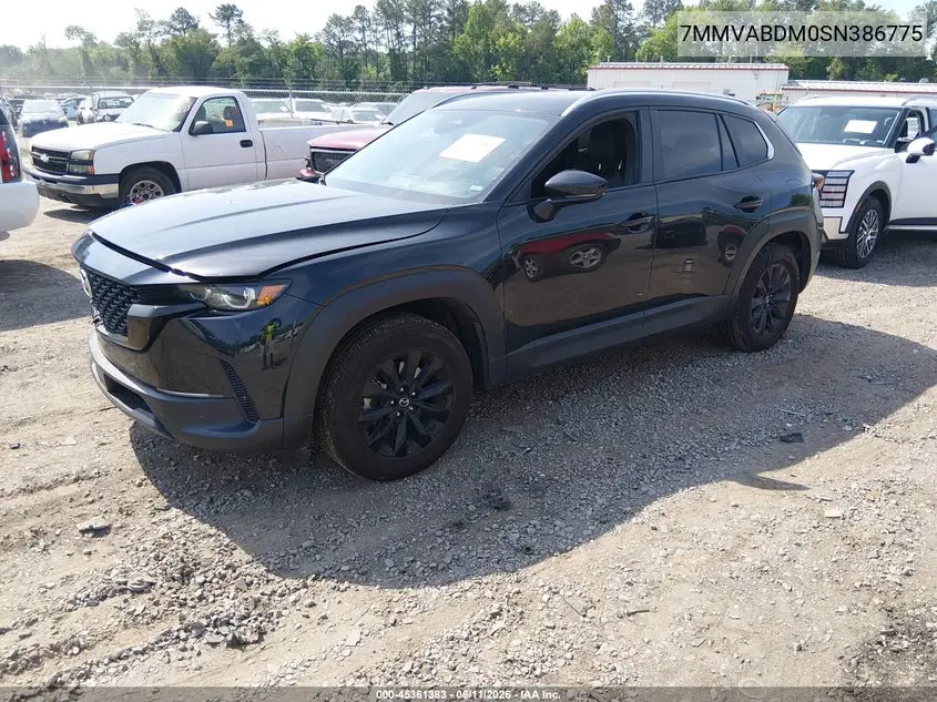 2025 Mazda Cx-50 2.5 S Premium Package VIN: 7MMVABDM0SN386775 Lot: 45361383