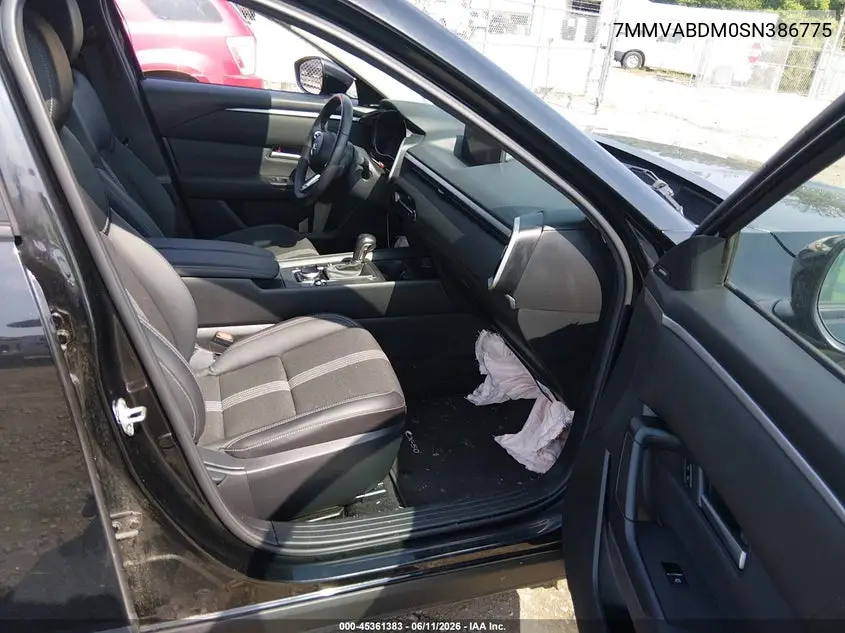 2025 Mazda Cx-50 2.5 S Premium Package VIN: 7MMVABDM0SN386775 Lot: 45361383