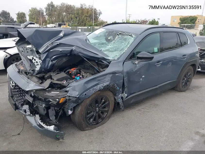 2025 Mazda Cx-50 Hybrid Premium Package VIN: 7MMVAADW2SN135591 Lot: 45372924