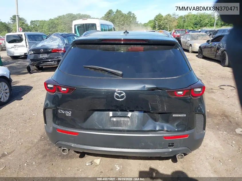 2025 Mazda Cx-50 2.5 S Premium Package VIN: 7MMVABDMXSN370471 Lot: 45375821