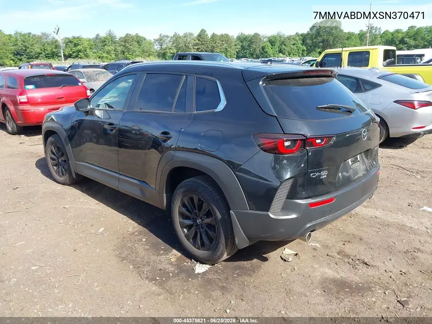 2025 Mazda Cx-50 2.5 S Premium Package VIN: 7MMVABDMXSN370471 Lot: 45375821