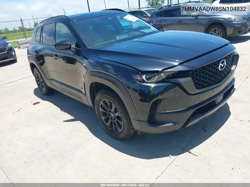 2025 Mazda Cx-50 Hybrid Premium Package VIN: 7MMVAADW8SN104832 Lot: 45382936