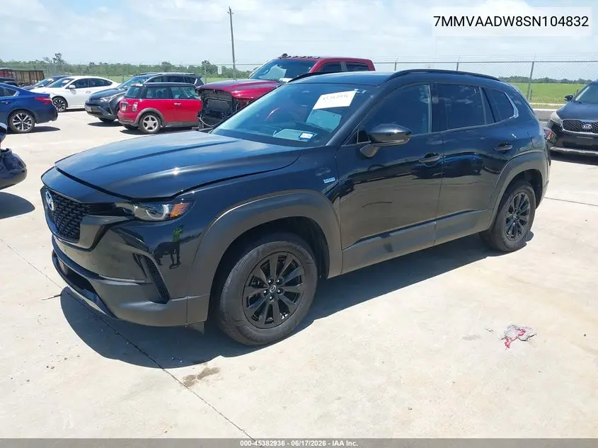 2025 Mazda Cx-50 Hybrid Premium Package VIN: 7MMVAADW8SN104832 Lot: 45382936