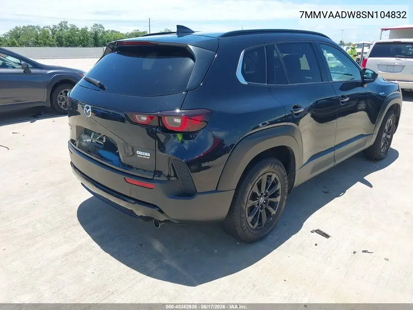 2025 Mazda Cx-50 Hybrid Premium Package VIN: 7MMVAADW8SN104832 Lot: 45382936