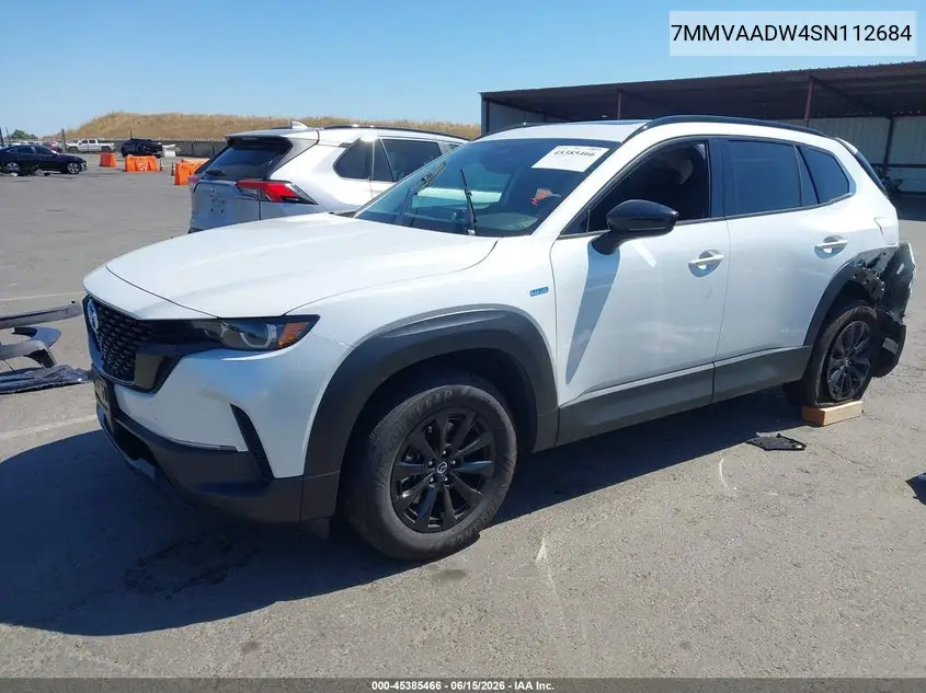 2025 Mazda Cx-50 Hybrid Premium Package VIN: 7MMVAADW4SN112684 Lot: 45385466