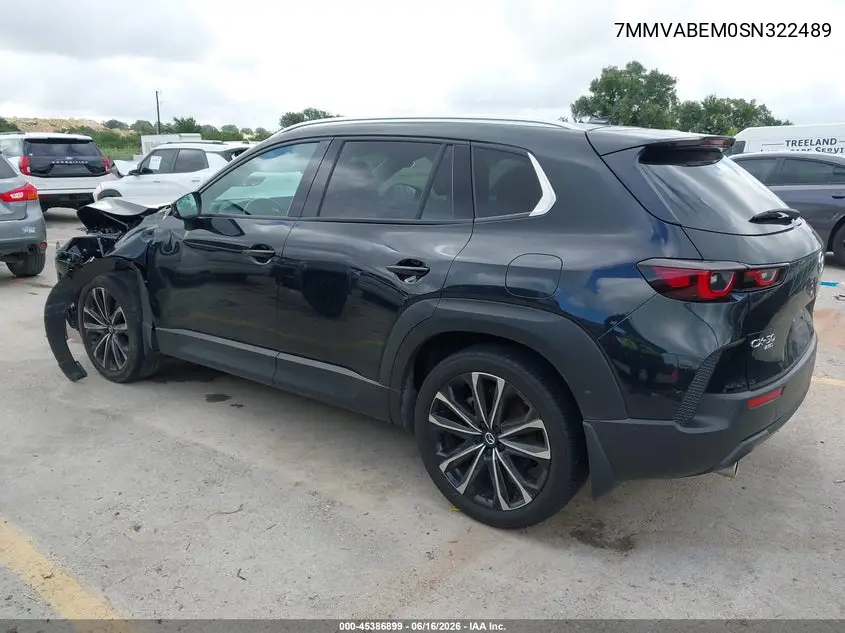 2025 Mazda Cx-50 2.5 S Premium Plus Package VIN: 7MMVABEM0SN322489 Lot: 45386899